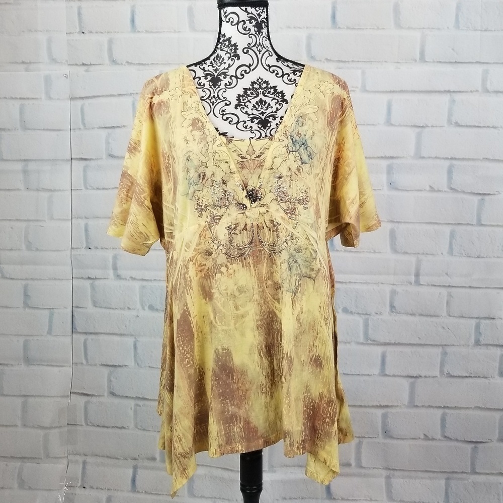 Closet full women's sz xl short sleeve top